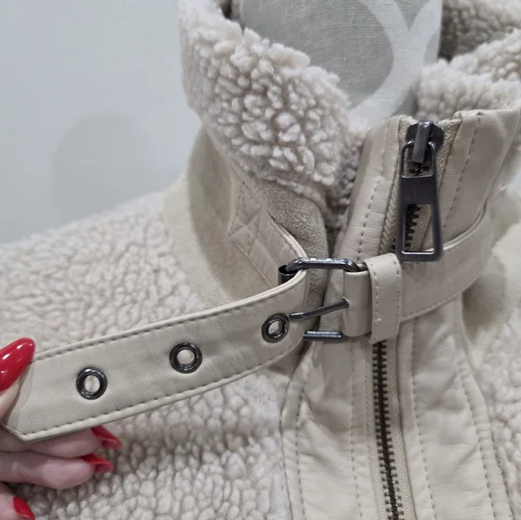 Only Cream Teddy Jacket - Picture 10 of 15